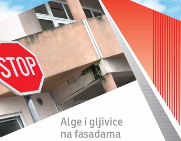 Alge i gljivice na fasadama