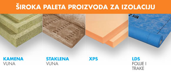Široka paleta proizvoda za izolaciju - 10 dobrih razloga za Knauf Insulation