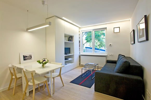Projekt studio apartmana za iznajmljivanje u Klaićevoj ulici, Zagreb