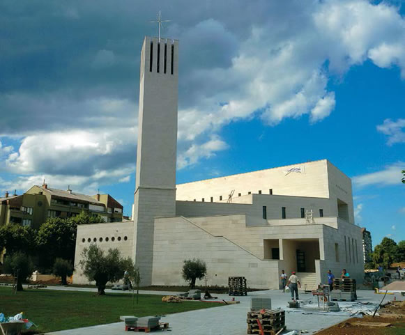 Mapei u izgradnji i obnovi sakralnih objekata