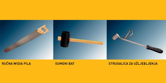 Alati za obradu Ytong materijala