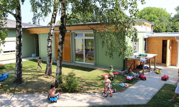 Dječji vrtić izgrađen od prostornih modula