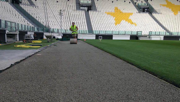Mapei tehnologija za sportske površine na stadionu Juventus u Italiji