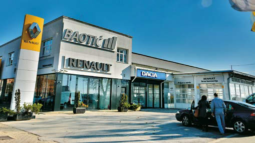 Adaptacija autosalona Baotić