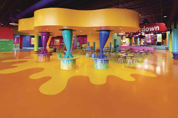 Sika ComfortFloor® za muzej Crayola Experience