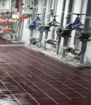 Elektroprovodljivi keramički podovi u Plivinom postrojenju za kemijsku sintezu u Savskom Marofu