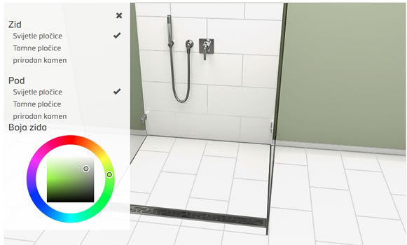 Uz TECEdrainline konfigurator do modela tuš kanalice koji odgovara vašim potrebama