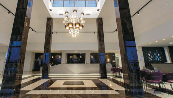 Hotel Princess - priprema podloge i polaganje tekstilnih ploča proizvodima s niskom emisijom VOC-a