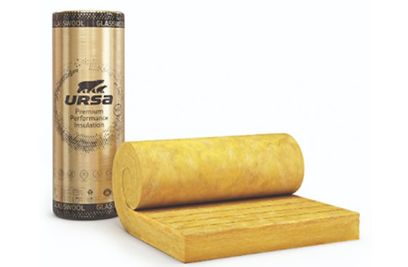 Staklena vuna URSA GLASSWOOL GOLD SF 32 h/Vk za toplinsku i zvučnu izolaciju krovova, zidova i drvenih konstrukcija