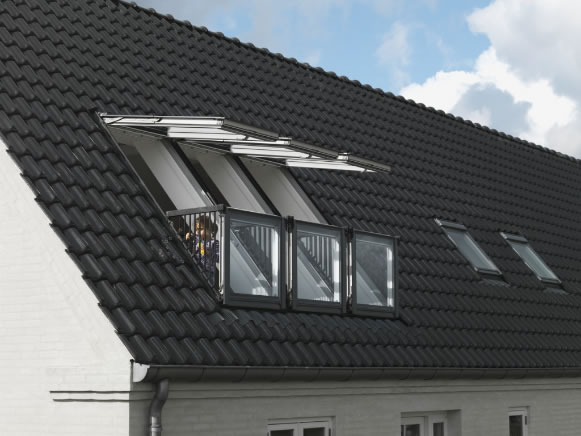 Balkon u potkrovlju