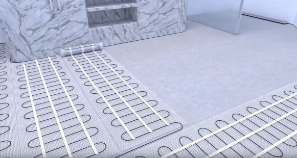 Instalacija električnog podnog grijanja
