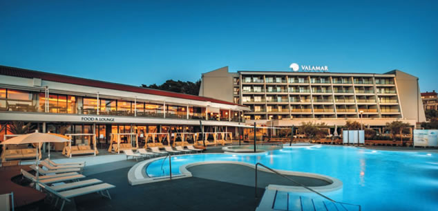 Valamar Padova Hotel 4* - obnova velikog rapskog bazena i izgradnja dječjeg bazena