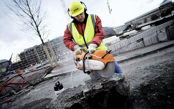 Učinkoviti STIHL brusni parači olakšaju izvedbu radova