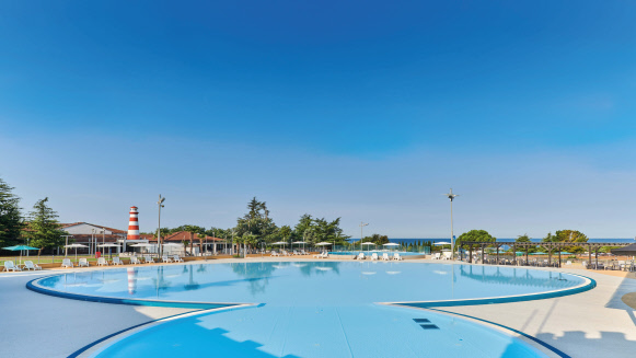Sanacija bazena Camping park Umag