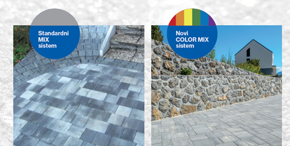 Oblak color mix sustav proizvodnje opločnika