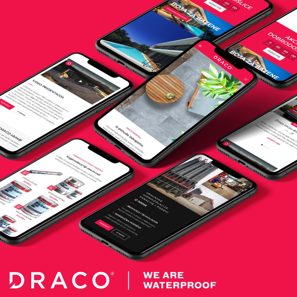 Novi proizvodi i novi webshop tvrtke DRACO