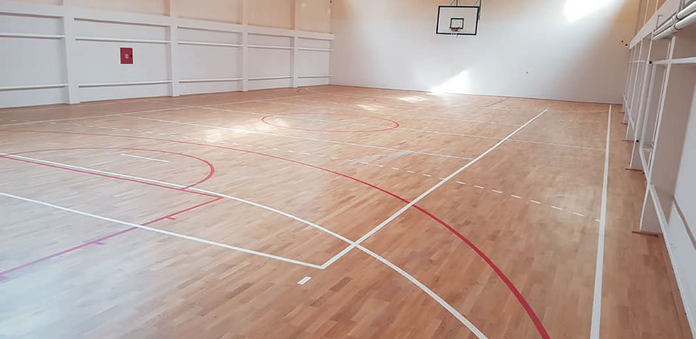 Dom za odgoj djece i mladeži dobio je novi pod uz Mapei sustav za sportske podove