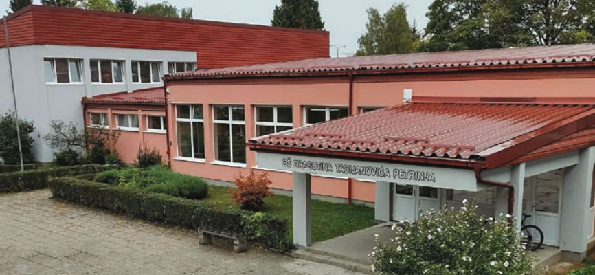 FRCM sustav za ojačanje škole u Petrinji