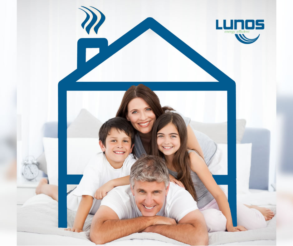 Učinkovito rješenje za život bez vlage i plijesni LUNOS ventilacijski sustavi