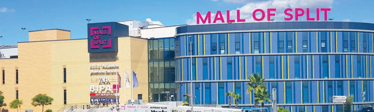 Mall of Split - FRP sustav ojačanja u splitskom trgovačkom centru