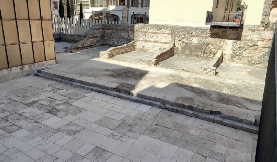 Arheološki park Principij - obnova i renovacija podne kamene obloge