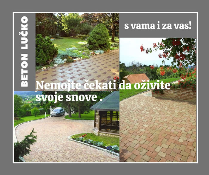 Uređenje vanjskog prostora uz Beton Lučko