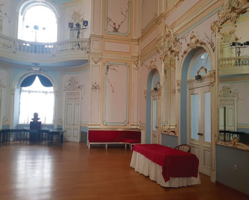 Hrvatsko narodno kazalište Split - sanacija lokalnih oštećenja i restauratorski radovi u foajeu kazališta