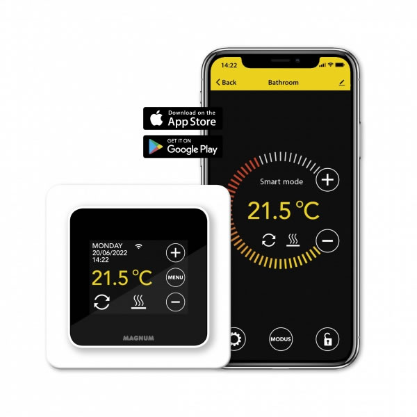 Magnum WiFi termostat za reguliranje podnog grijanje
