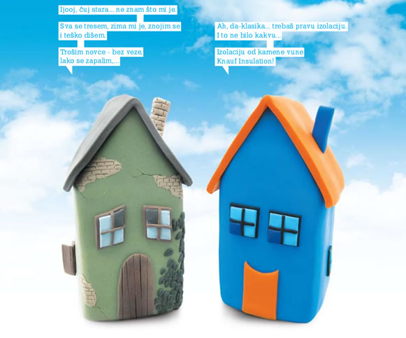 Izolacija fasade pločama od kamene vune Knauf Insulation FKD-S Thermal