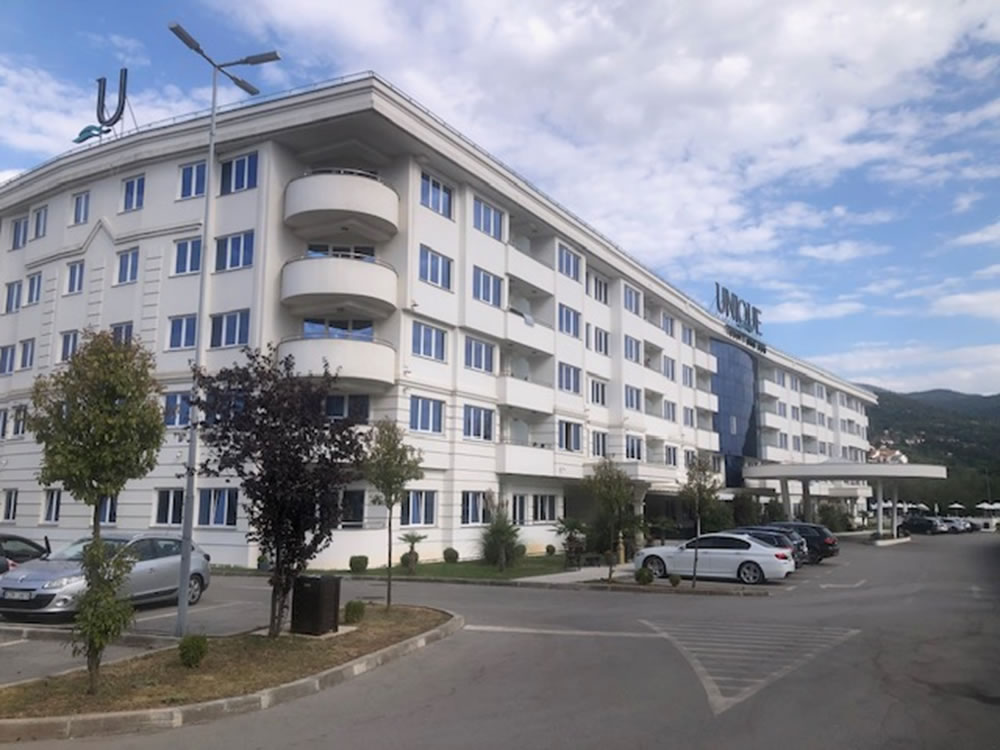 Tehničko rješenje sanacije slijeganja objekta hotela "UNIQUE OHRID"