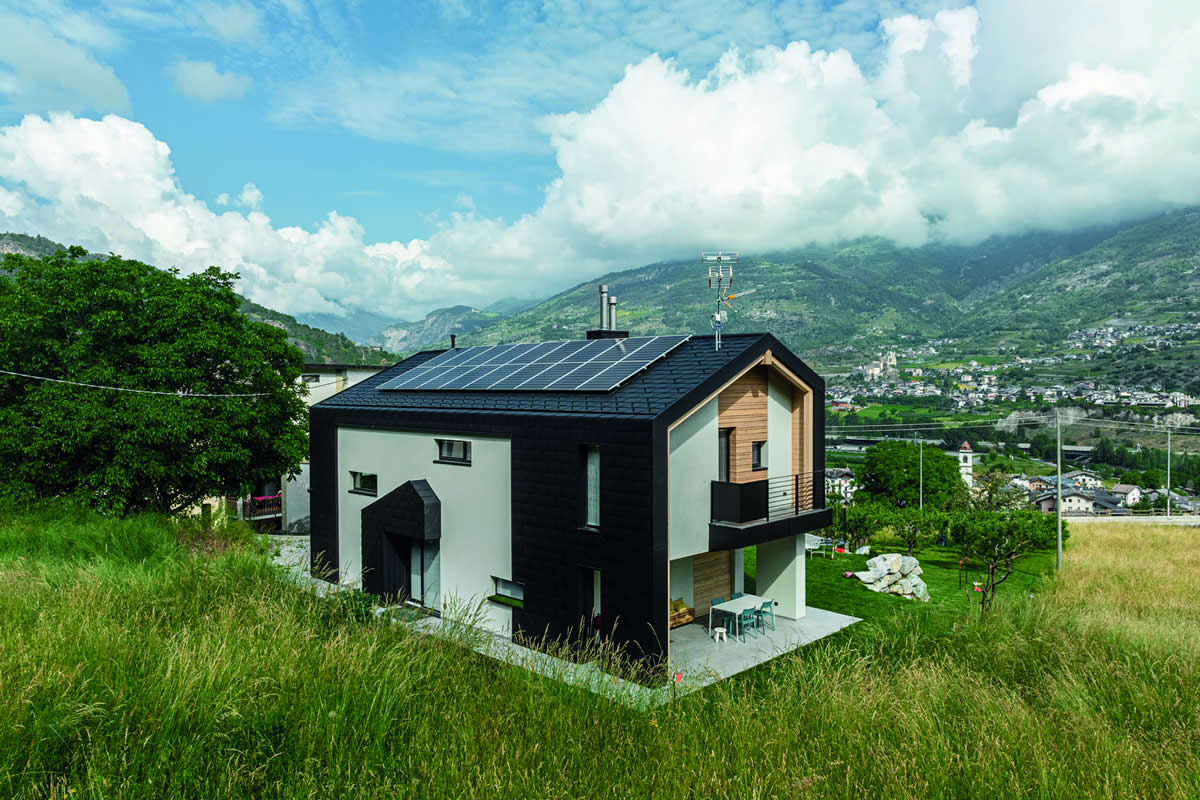 Inspirirano planinskim skloništima: Zafhaus u Aymavillesu, Aosta