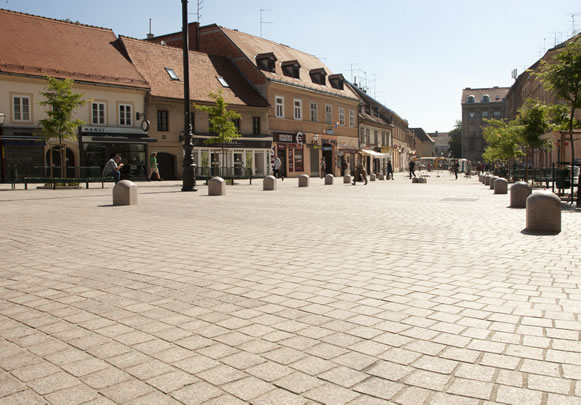 Rekonstrukcija ulica i uređenje trga u središtu grada Zagreba.