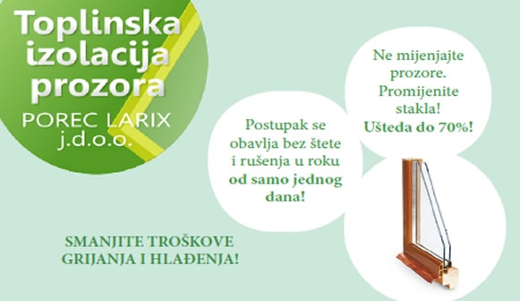 Obnova starih prozora novim temoizolacijskim staklima!