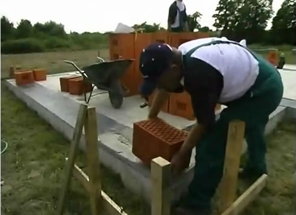 Kako graditi nosive zidove POROTHERM S opekom (video)