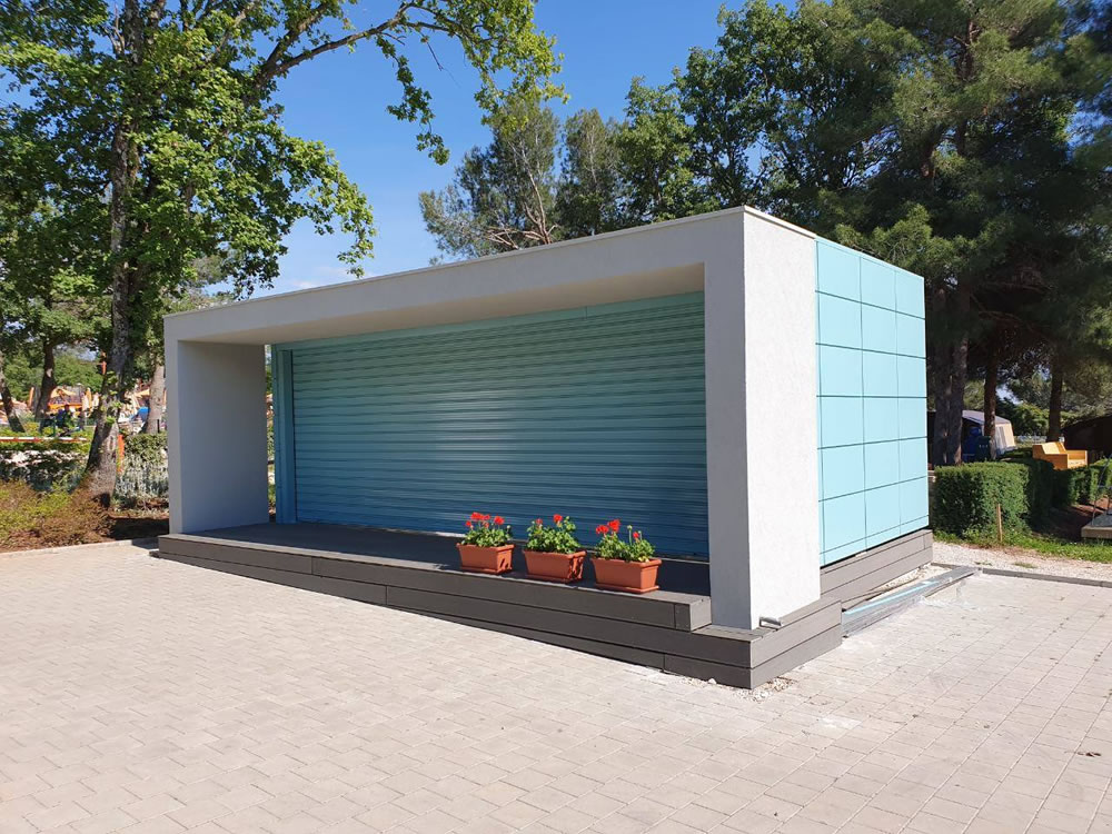 Kiosk kontejner - prodaja pekarskih proizvoda - GHIA PRO