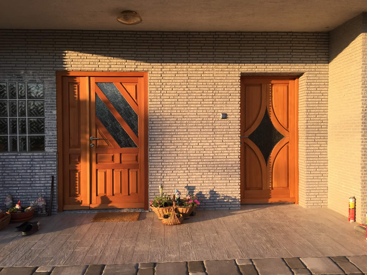 Drvena ulazna vrata - Stolarija Jurak