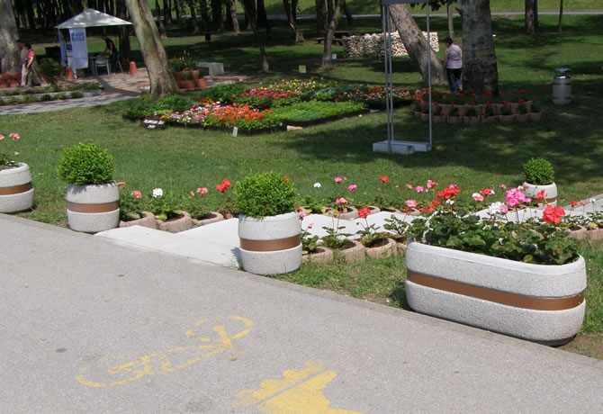 Park: Žardinjere, cvjetnjaci