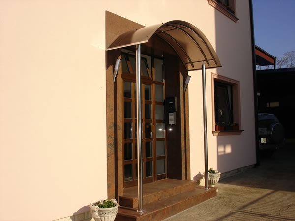 INOX nadstrešnica 1 (M-INOX)