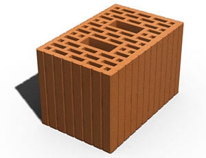 Blok opeka 5,4 LEIERTHERM 29x19x19 cm