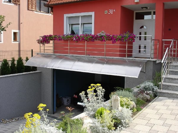 INOX nadstrešnica 2 (M-INOX)