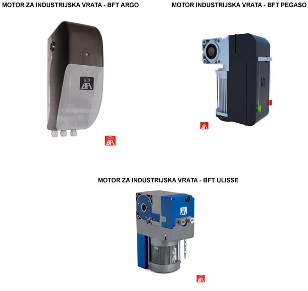 Motori za industrijska vrata BFT™