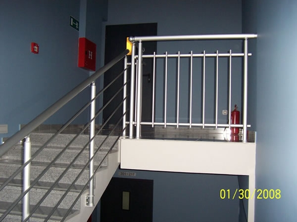 Aluminijska unutarnja stubišna ograda AKM