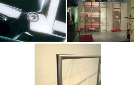 Kromirane i inox stalaže po mjeri