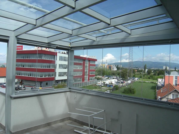 Ostakljivanje zimskog vrta bez vertikalnih profila (4)