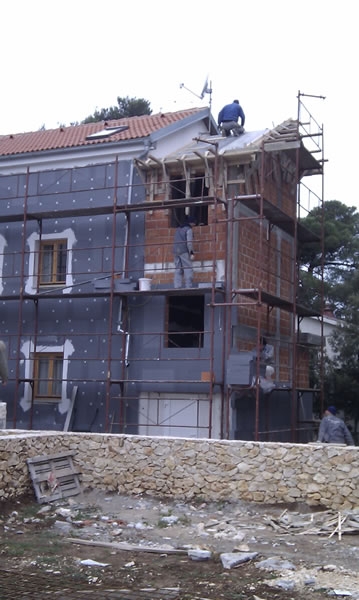 Toplinska izolacija fasada - SIVI stiropor, KEMPOR EPS F PLUS