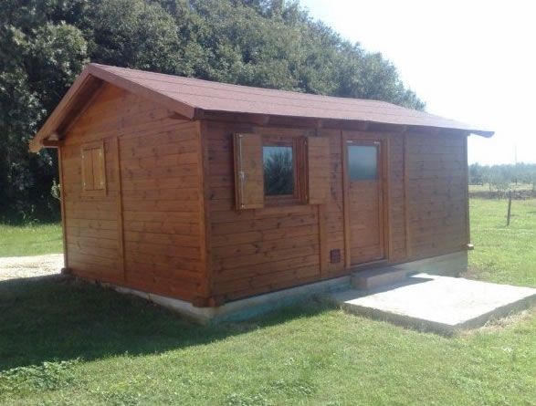 Bungalovi TEA 4 m x 6 m (drvene kućice)