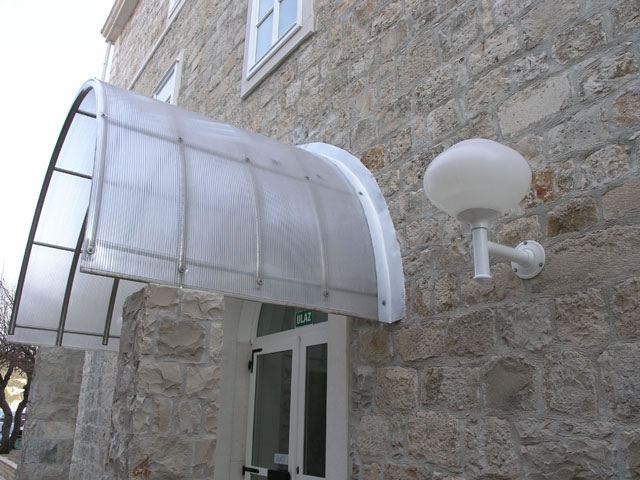 Inox nadstrešnica