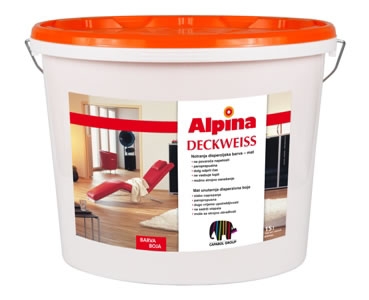 Boja za unutarnje zidove ALPINA DECKWEISS