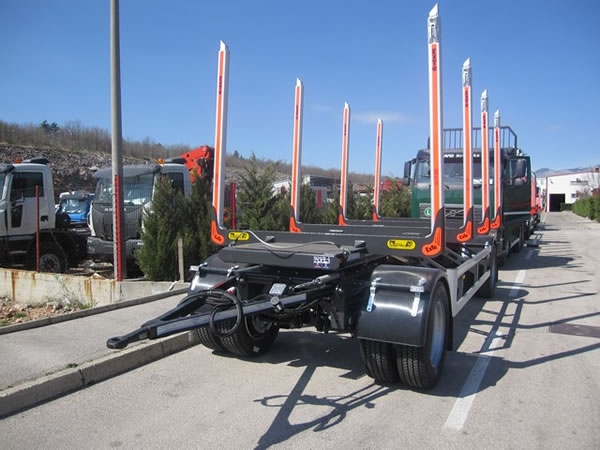 Šumarska prikolica VOLVO - CEDAR PSM200
