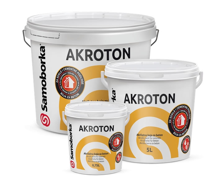 AKROTON - Akrilna dekorativna boja za beton